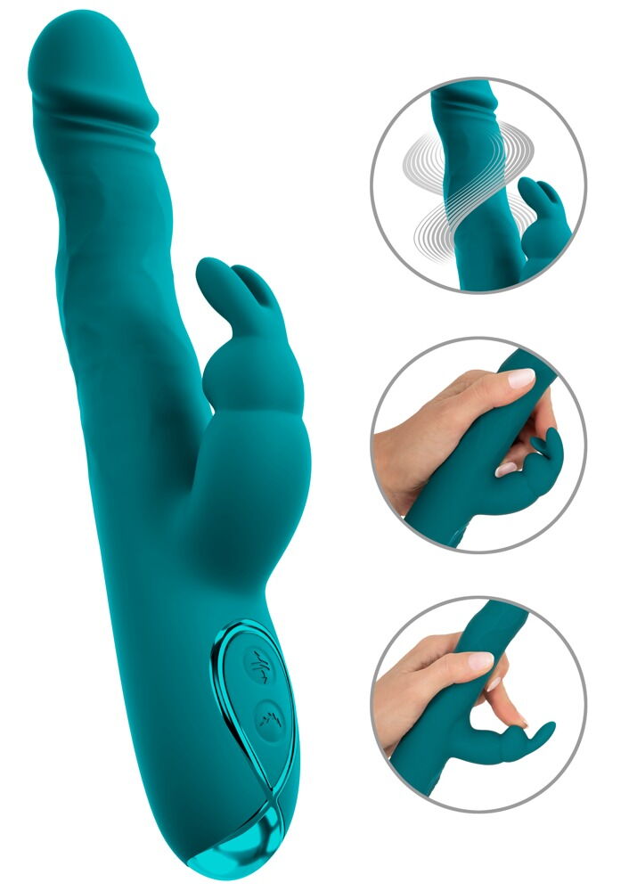 Rabbit Vibrator with Wiggling Function