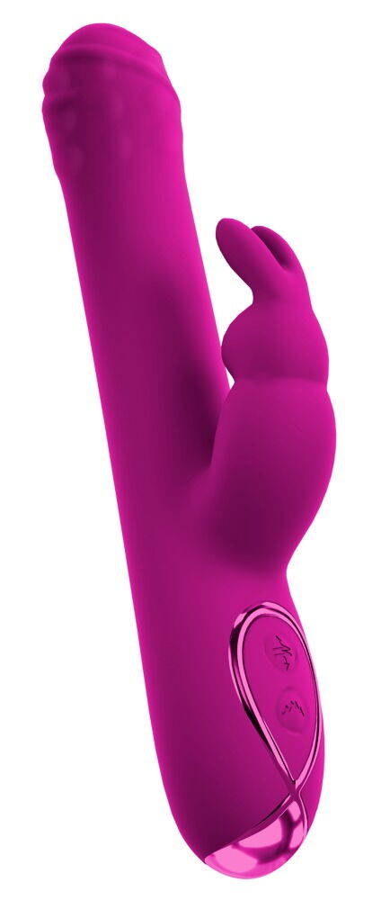 Rabbit Vibrator with Rotation and Thrust Function