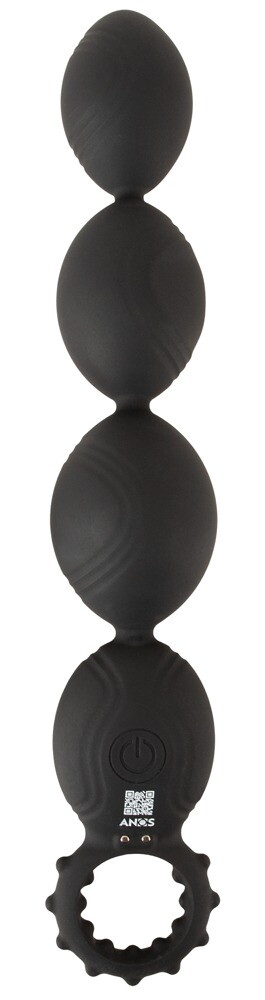 Flexible XL Anal Beads with Deep Vibrations