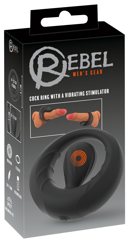 Cock Ring With A Vibrating Stimulator