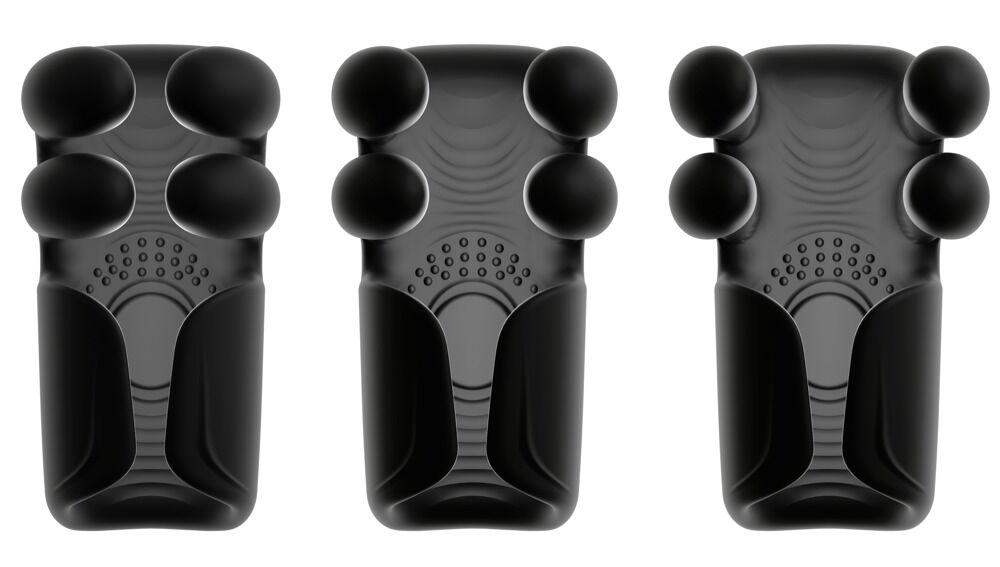 Pulsating & Vibrating Masturbator With Opening & Closing Arms