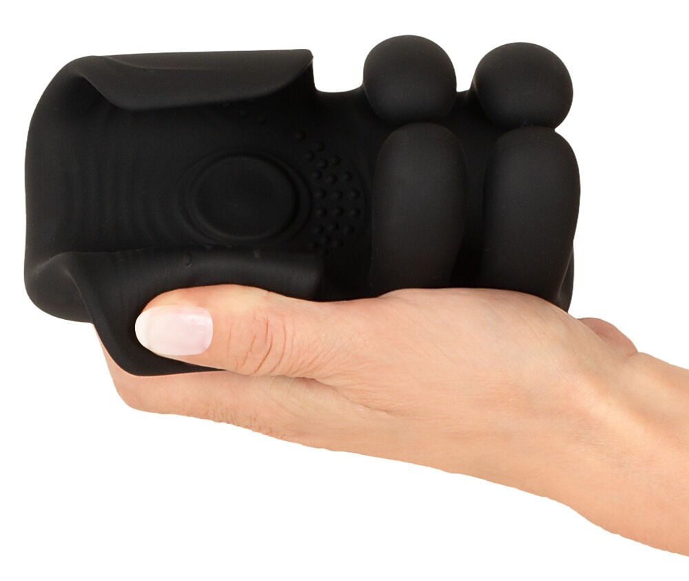 Pulsating & Vibrating Masturbator With Opening & Closing Arms