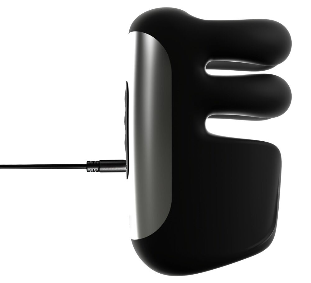 Pulsating & Vibrating Masturbator With Opening & Closing Arms