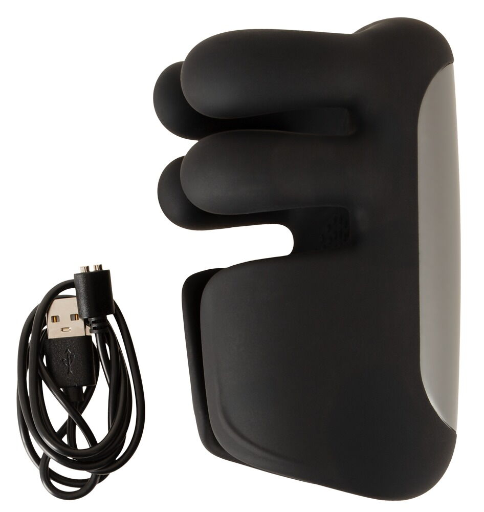 Pulsating & Vibrating Masturbator With Opening & Closing Arms