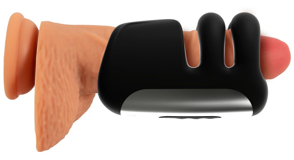 Pulsating & Vibrating Masturbator With Opening & Closing Arms