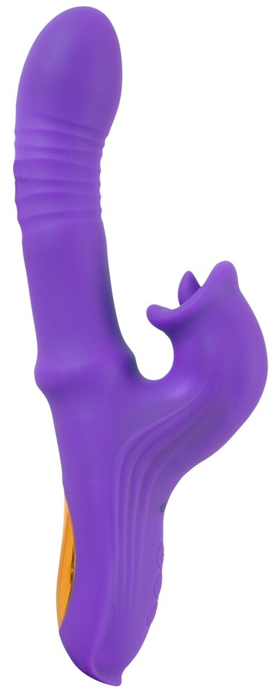 Thrusting Vibrator with a Moving Ring