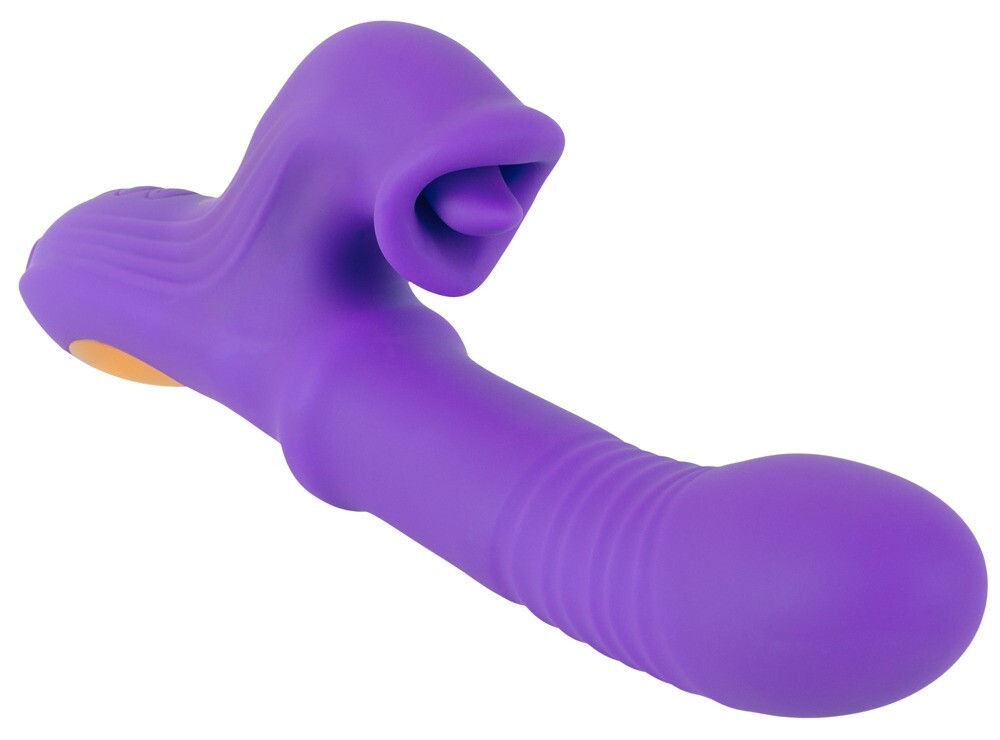 Thrusting Vibrator with a Moving Ring