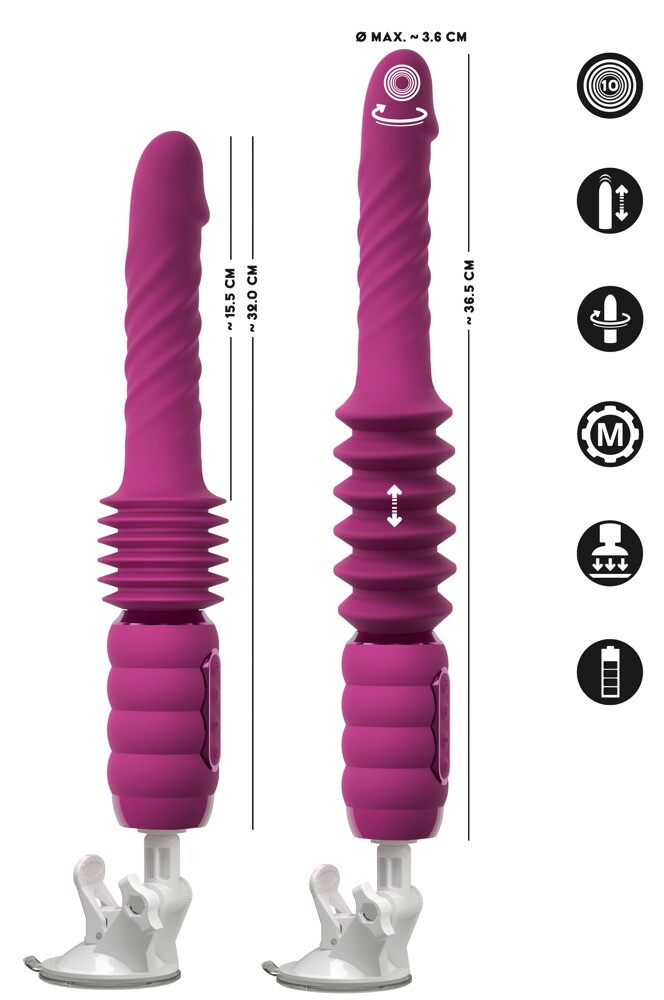 Thrusting & Rotating Fucking Machine