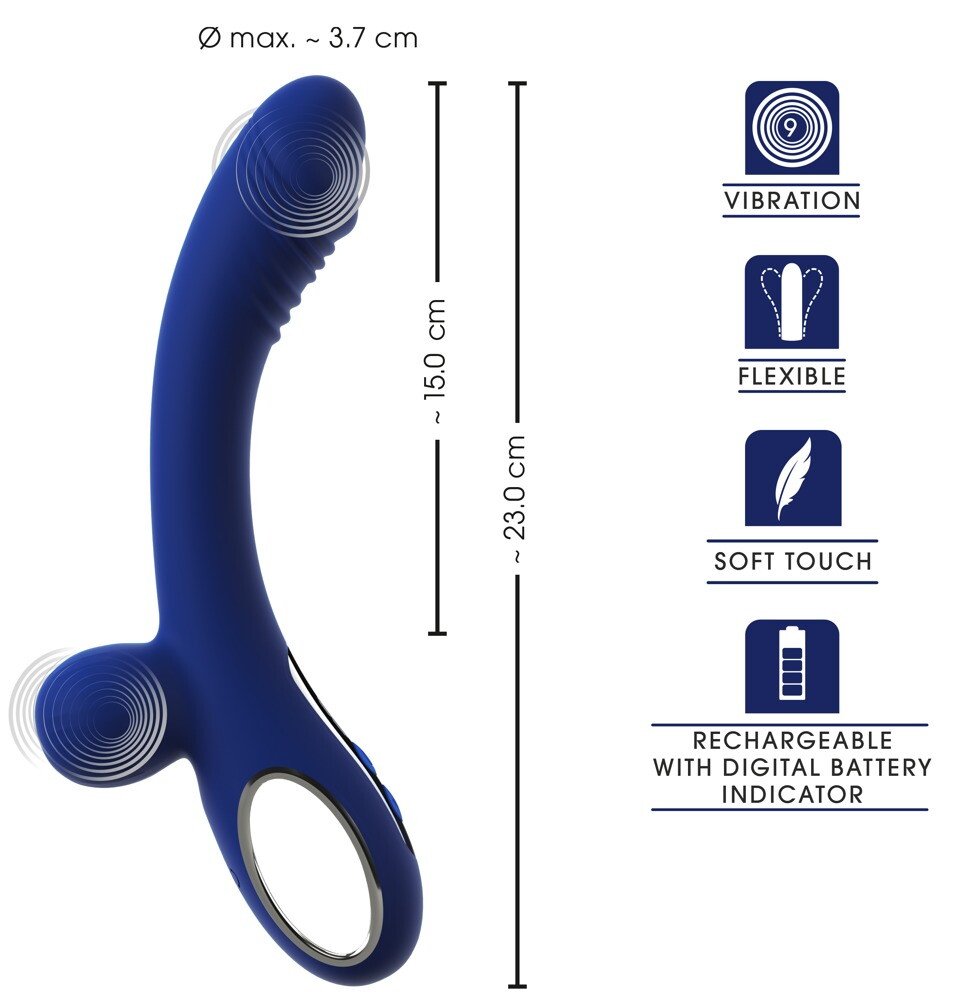 Balls-Vibrator with a Display