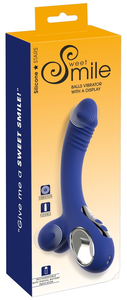 Balls-Vibrator with a Display