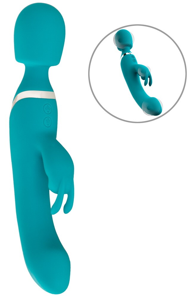 3in1: Wand, Rabbit and Vibrator