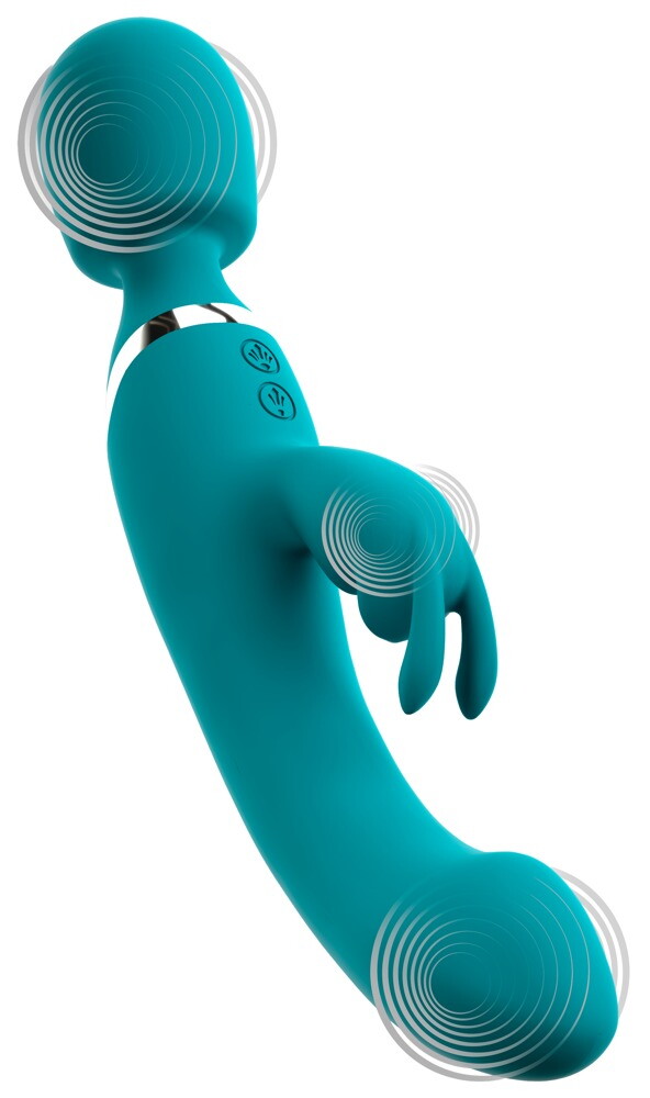 3in1: Wand, Rabbit and Vibrator