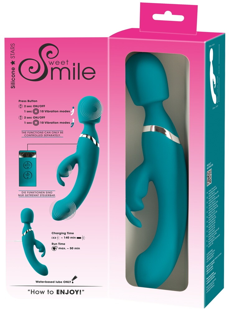 3in1: Wand, Rabbit and Vibrator