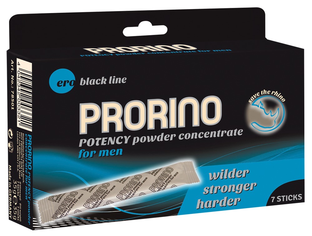 Prorino prášek na potenci 7 ks