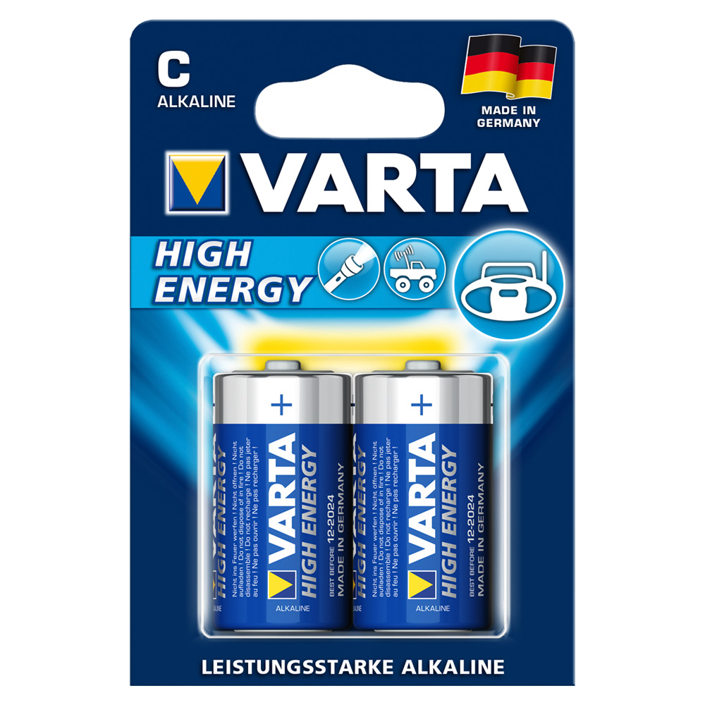 2 baterie Varta C