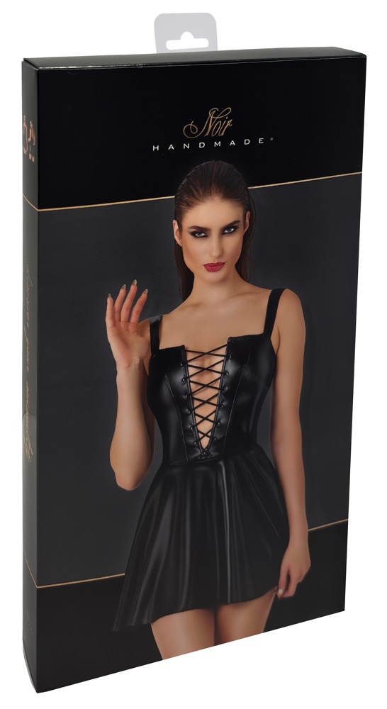 Noir Kleid Schnürung L – Minikleid